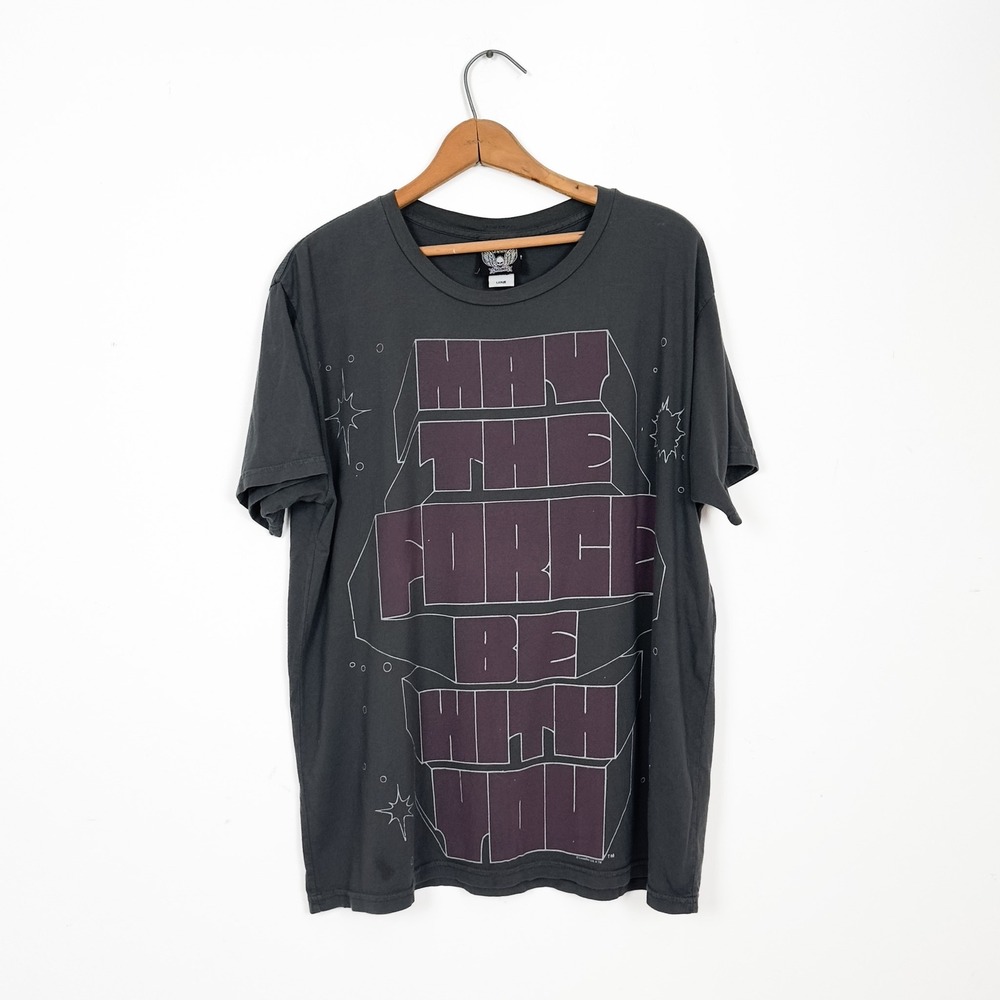 Junk Food Star Wars May The Force‎ Be With You Graphic Tee L